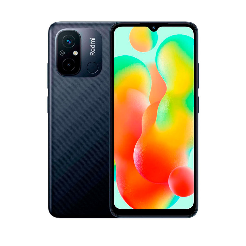 Celular Xiaomi Redmi 12C graphite Gray 4GB + 128 RAM
