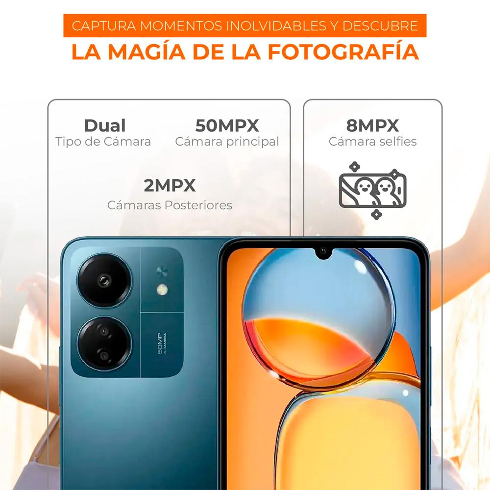 Celular Redmi 13C Navy Blue 4GB + 256GB - Image 4