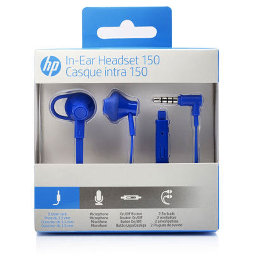 Manos Libres HP In Ear 150 DOHA Azul