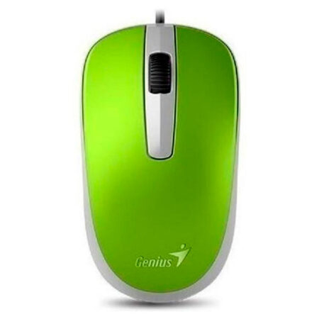 Mouse GENIUS Dx-120 Alámbrico USB Verde