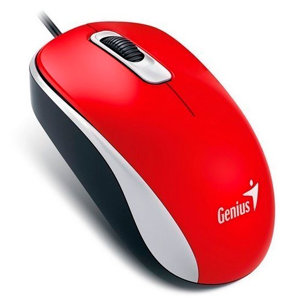 Mouse inalambrico Genius DX-110 USB Rojo - Image 2
