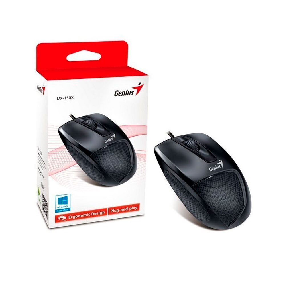 Mouse GENIUS DX-150X USB Alambrico COLOR Negro - Image 3