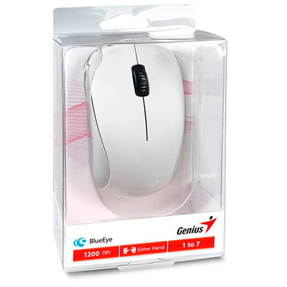 Mouse GENIUS Inalámbrico 2.4 BlueEye COLOR Blanco - Image 3