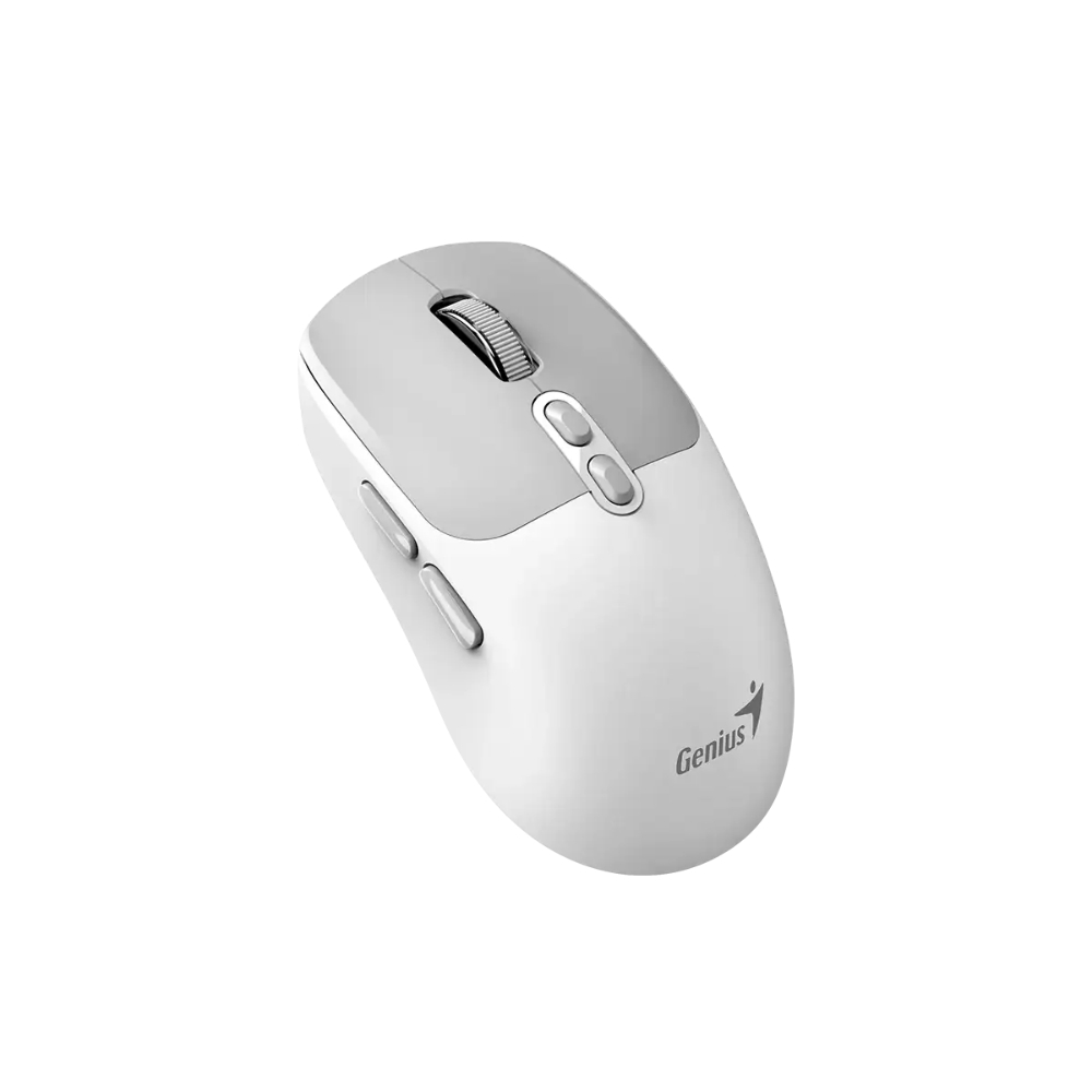 MOUSE INALAMBRICO GENIUS BLUETHOO NX-8080S WHITE-GREY - Image 2
