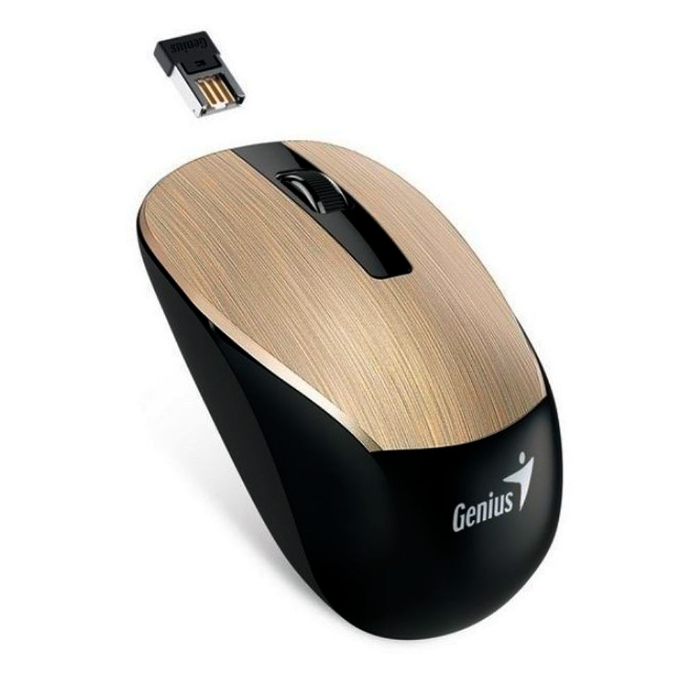Mouse Genius NX 7015 Inalambrico Dorado - Image 2