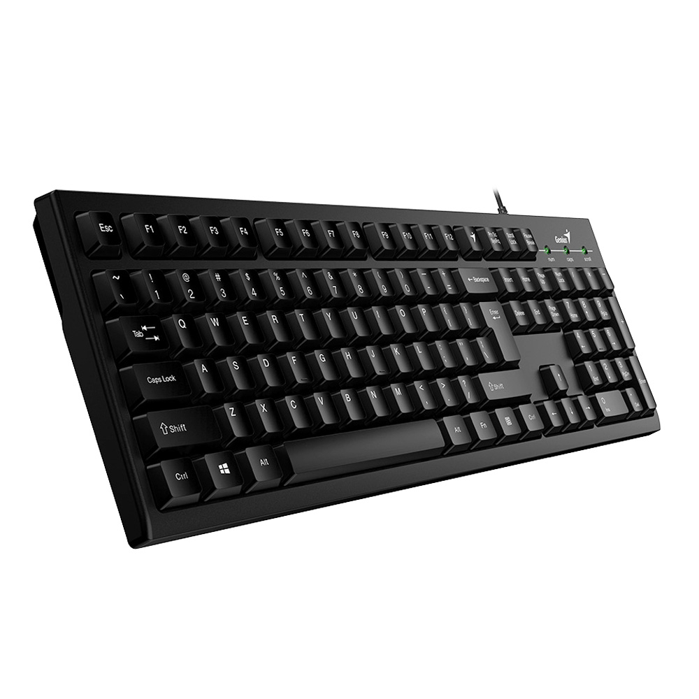 Teclado Genius Smart KB-100 USB Negro Resistente a Liquidos - Image 4