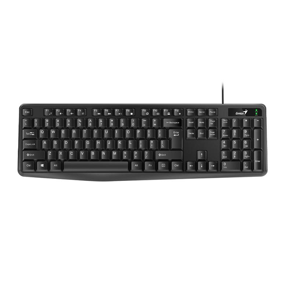 Teclado Genius KB-117 USB Alambrico Negro - Image 2