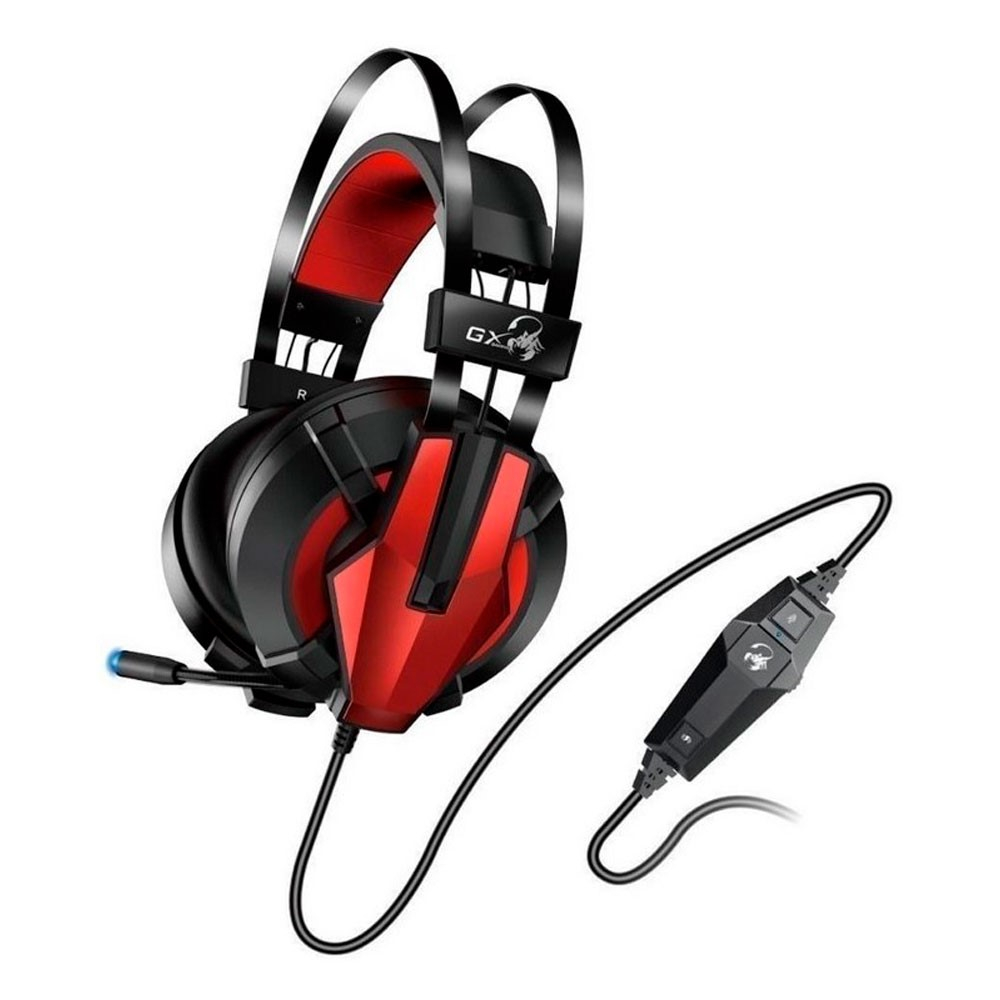 Audifono Diadema Gamer Genius HS-G710V USB Negro - Image 3