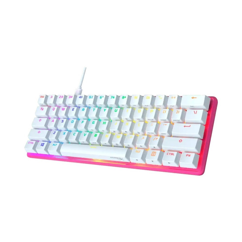 Teclado Gamer Hyperx Blanco Rgb (inglés) - Image 2
