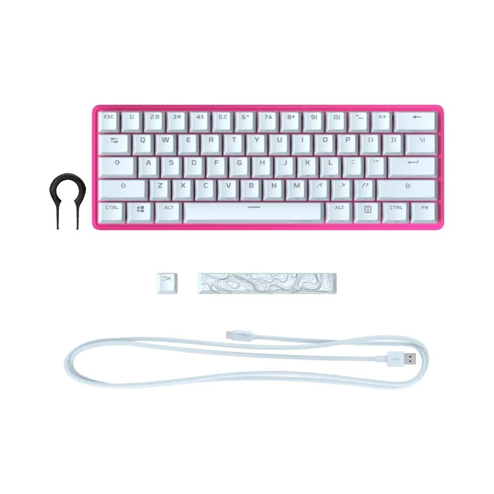 Teclado Gamer Hyperx Blanco Rgb (inglés) - Image 4