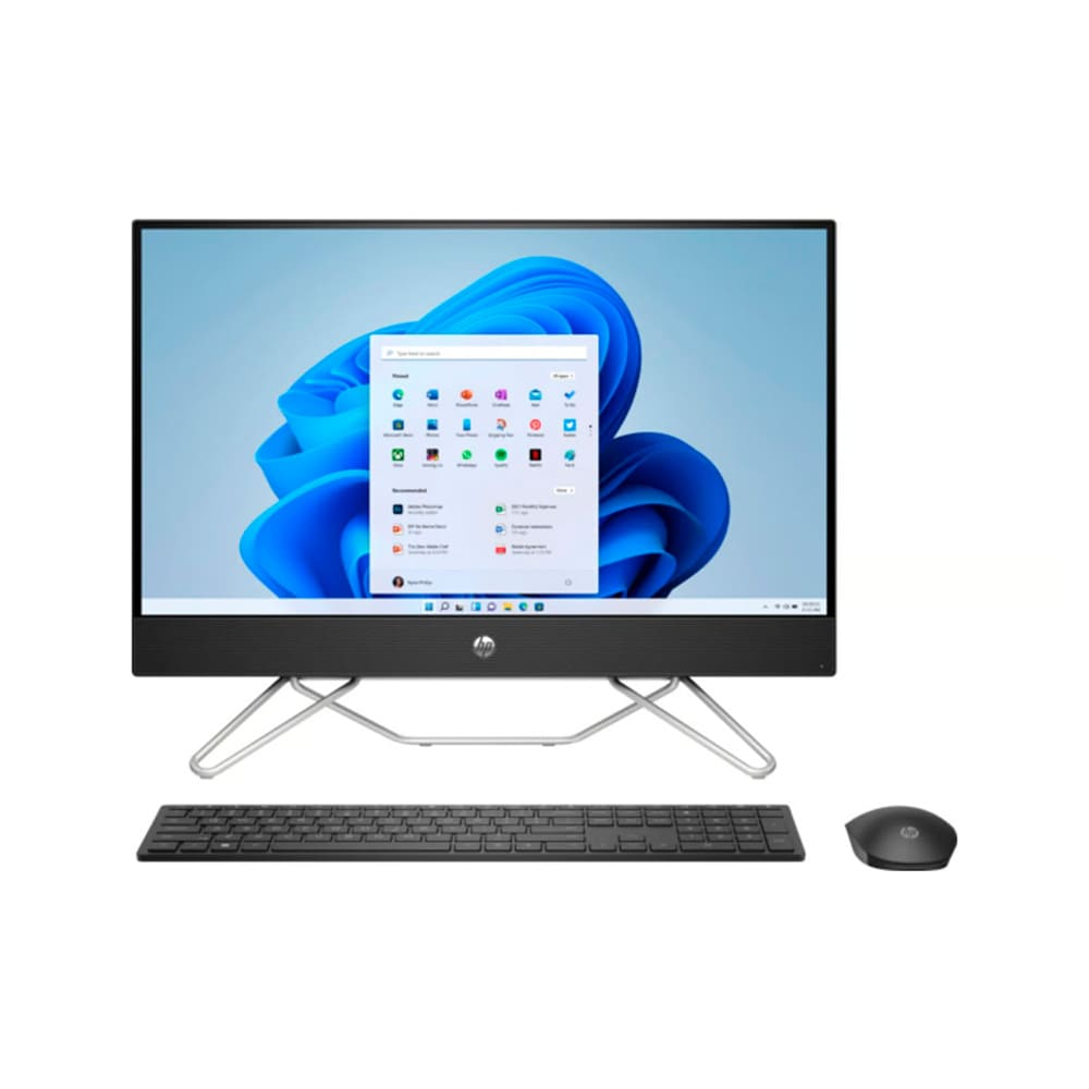 HP AIO Core i5-1235U / 24-cb1007la/ 8GB / 256GB / FreeDOS / Keyb+M Wireless / Black CarmenB 24 Pulgadas
