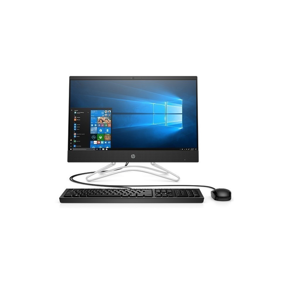 HP AIO 22-C038la A9-9425 / 4GB / 1TB+ 256GB / None / UMA / FHD / Win Core SL / Black 22 pulgadas