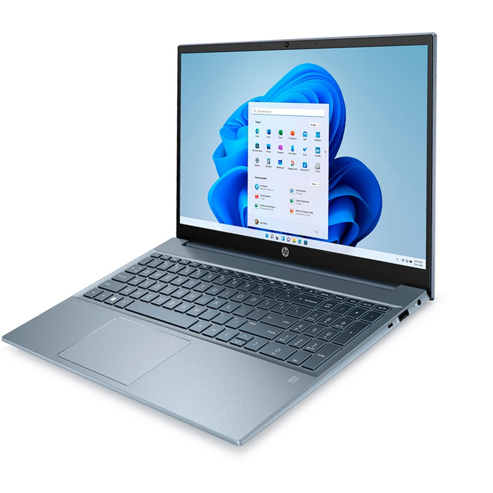 Portatil Hp Pavilion 15-eh1509la R5-5500U | 8GB | 512SSD | 15 HD - TN | NO TOUCH | UMA | Fog Blue | FF | W10 SLEM | Bundle Backpack Gris Sustentable - Image 3