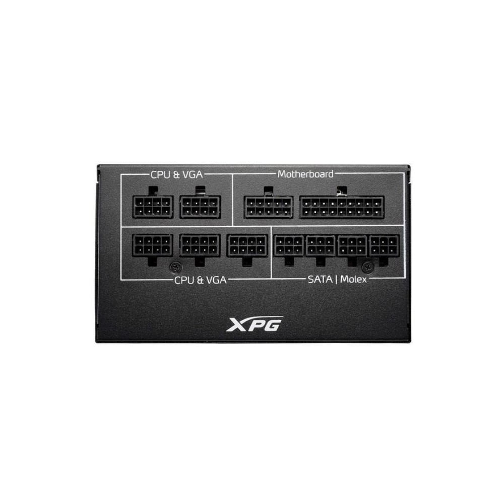 Fuente de poder gamer XPG by ADATA CORE REACTOR / 850 Watts / Certificada 80 Plus Gold / Modular