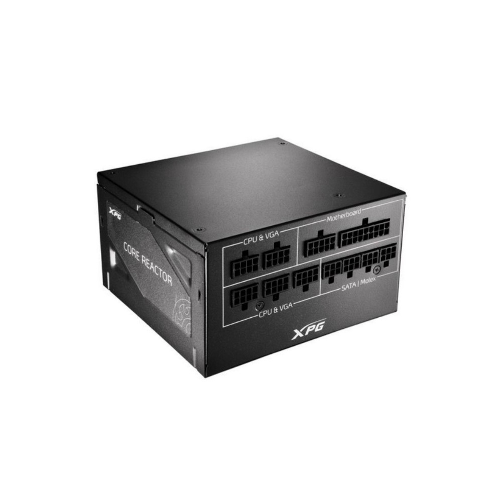 Fuente de poder gamer XPG by ADATA CORE REACTOR / 750 Watts / Certificada 80 Plus Gold / Modular