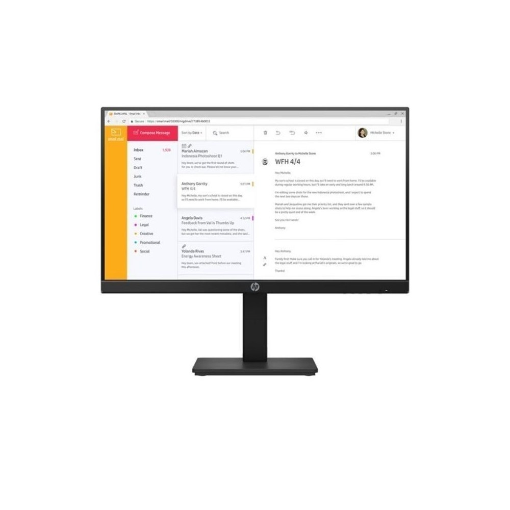 Monitor HP P24h G4 23.8 (1920 x 1080) conectividad 1 VGA /HDMI Garantía 3-3-0