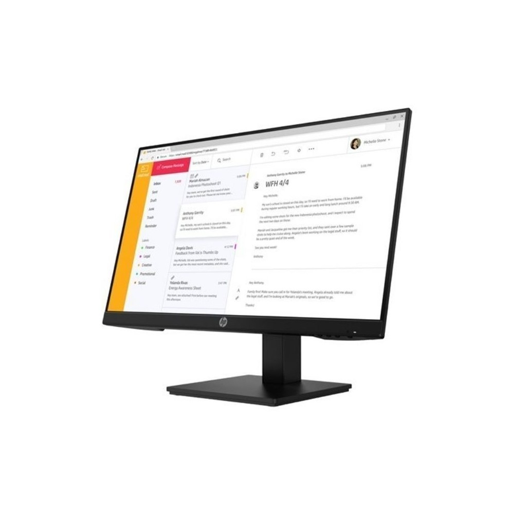 Monitor HP P24h G4 23.8 (1920 x 1080) conectividad 1 VGA /HDMI Garantía 3-3-0 - Image 2
