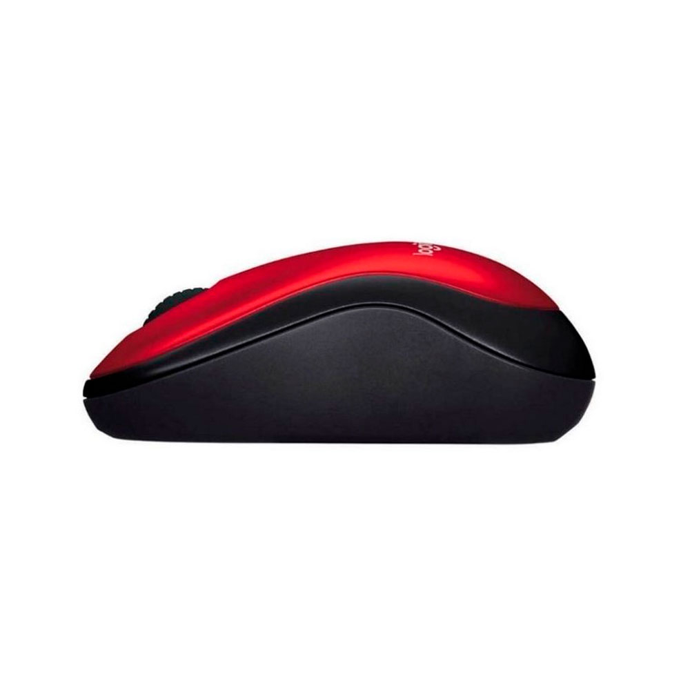 MOUSE M185 Logitech Inalámbrico Receptor USB Compatible Win-Mac Duración Batería Hasta 12 Meses Garantía 3Años-ROJO - Image 3
