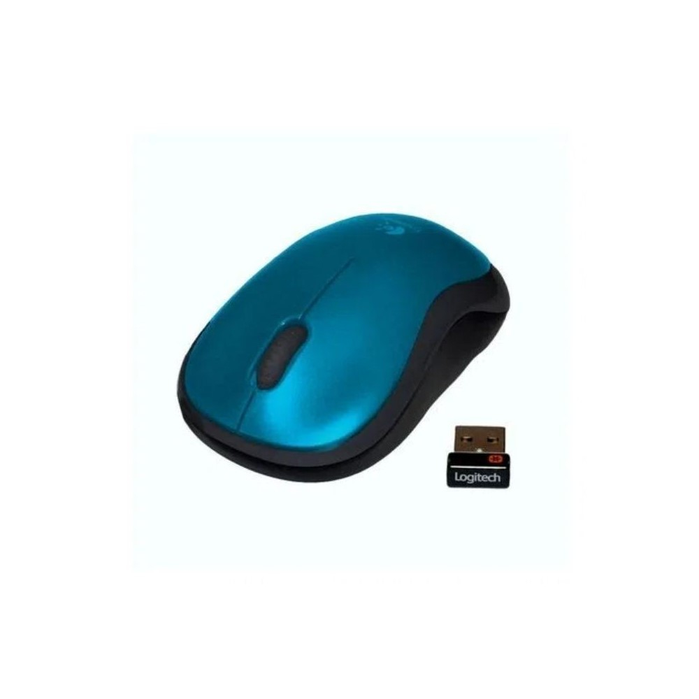 MOUSE M185 Logitech Inalámbrico Receptor USB Compatible Win-Mac Duración Batería Hasta 12 Meses Garantía 3Años-AZUL - Image 3