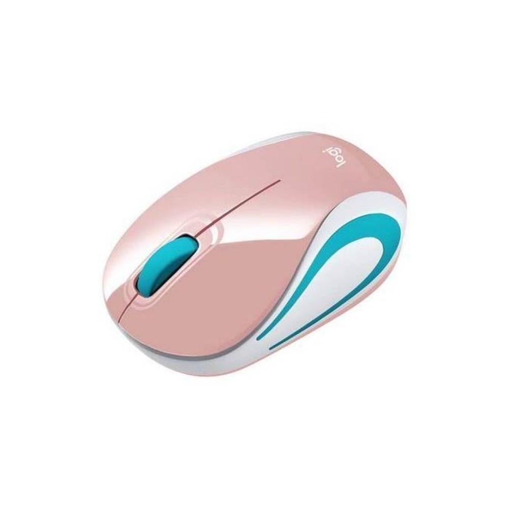 MINI MOUSE Logitech Inalámbrico Receptor USB Compatible Win-Mac Ultra Portable Garantía 3Años-Blossom-ROSADO - Image 3