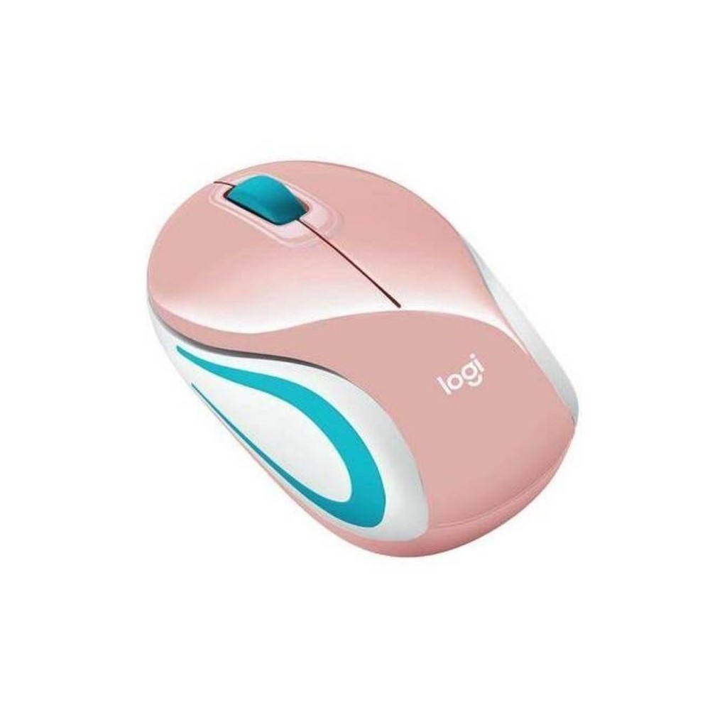 MINI MOUSE Logitech Inalámbrico Receptor USB Compatible Win-Mac Ultra Portable Garantía 3Años-Blossom-ROSADO - Image 4