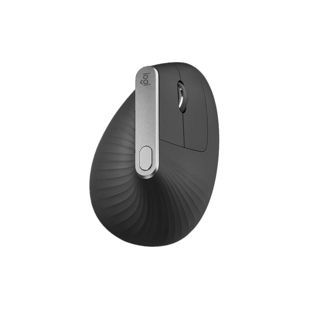 MOUSE MX VERTICAL Logitech 57° Bluetooth/Wireless Receptor USB Compatible Win-Mac-Unifying Ergonómico Recargable FLOW Garantía 1Año-NEGRO - Image 2