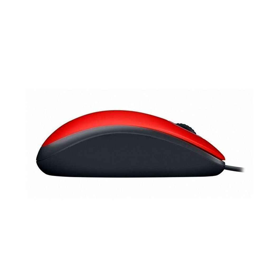 MOUSE M110 Logitech Alámbrico USB En Blíster Compatible Win-Mac Clic Silencioso Garantía 3Años-ROJO - Image 4