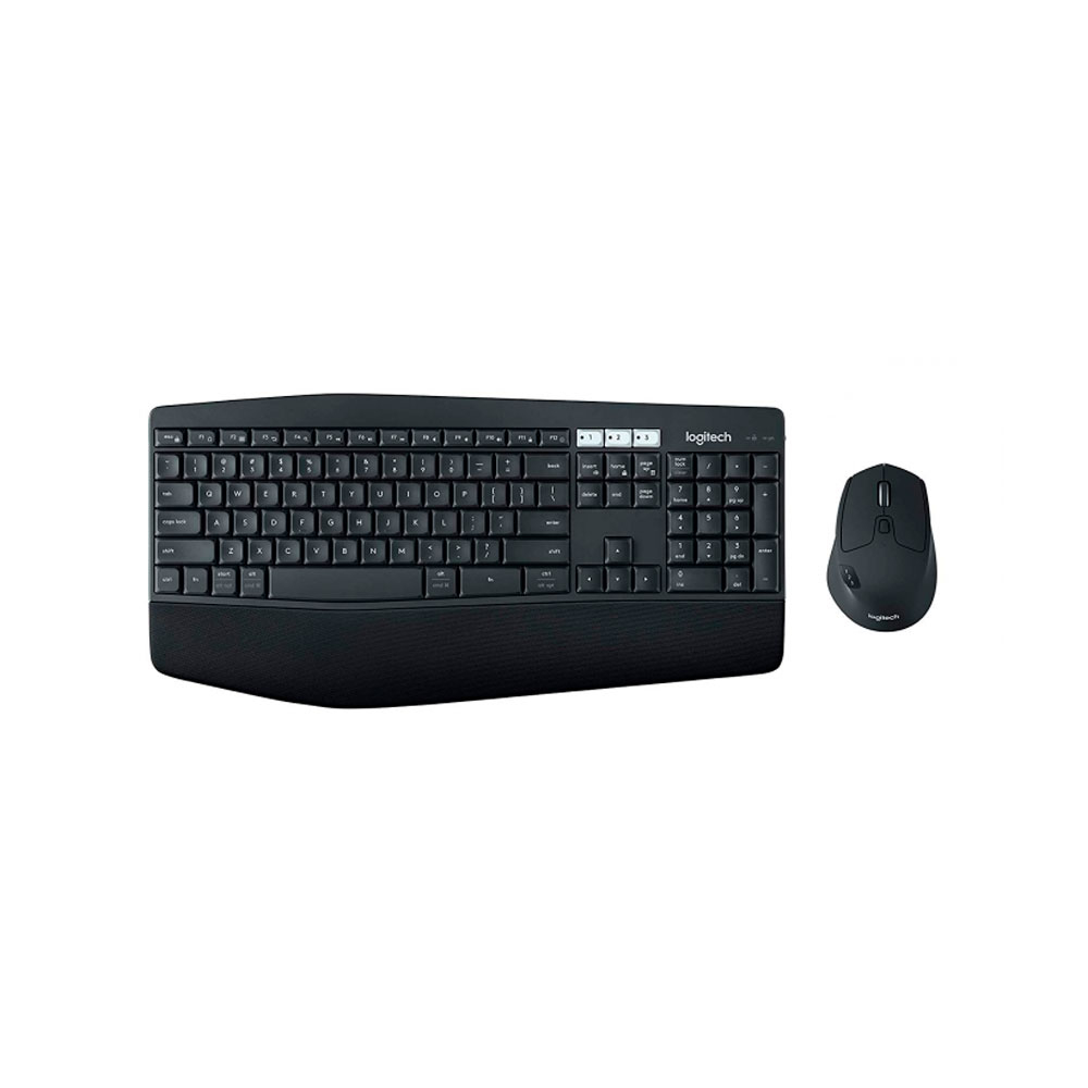 COMBO TECLADO/MOUSE MK850 Logitech Español Bluetooth/Wireless Receptor USB Compatible Win-Mac-Unifying MultiDispositivo FLOW Garantía 2Años-NEGRO