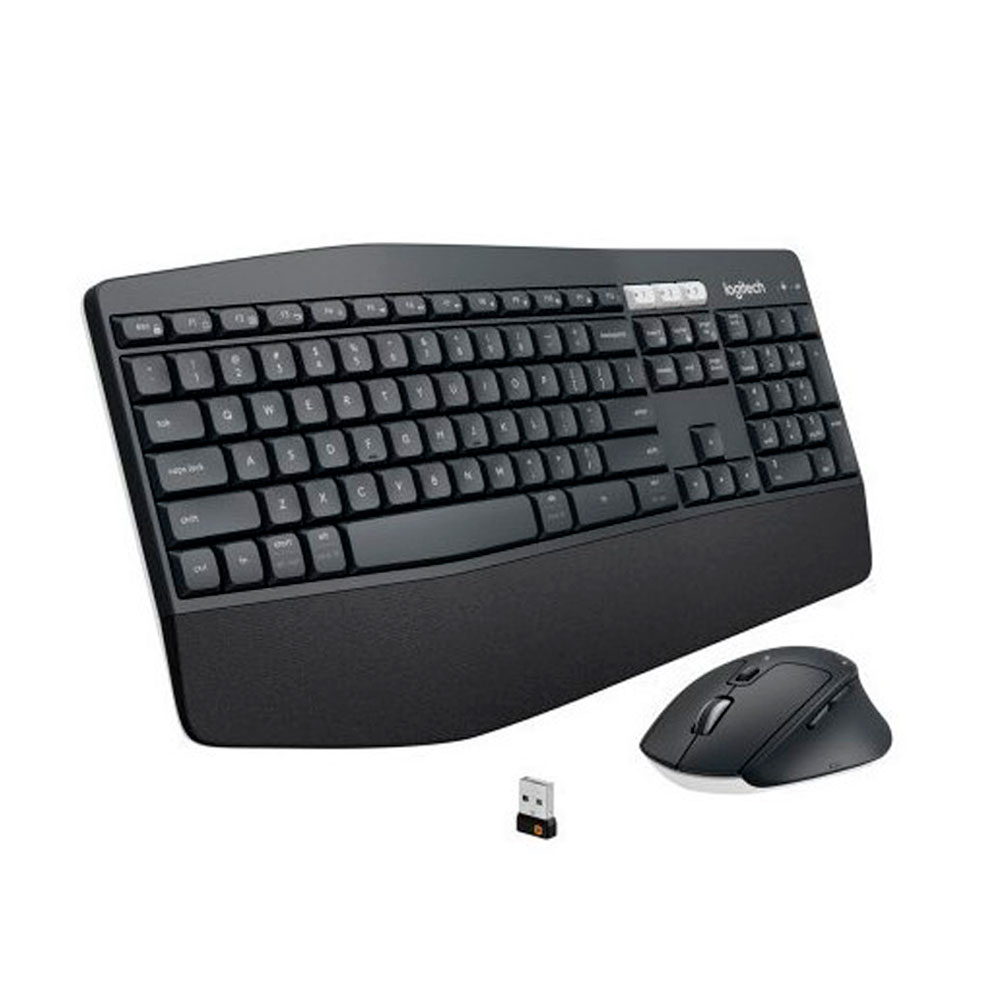 COMBO TECLADO/MOUSE MK850 Logitech Español Bluetooth/Wireless Receptor USB Compatible Win-Mac-Unifying MultiDispositivo FLOW Garantía 2Años-NEGRO - Image 2