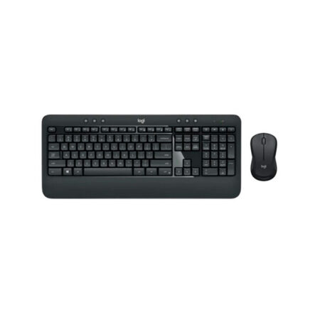 COMBO TECLADO/MOUSE MK540 Logitech Español Inalámbrico Receptor USB Compatible Win-Unifying Antiderrames Letras No Se Borran Garantía 1Año-NEGRO