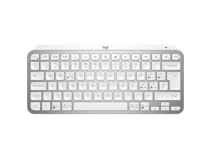 TECLADO MX KEYS MINI PALE GRAY - SPA GRIS CLARO