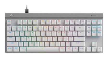 TECLADO G515 WHITE-CABLEADO