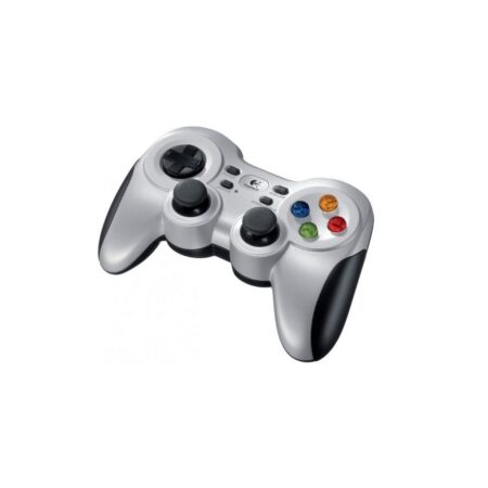 GAMEPAD F710 Logitech Gaming Inalámbrico Receptor USB Compatible PC-Android TV Dirección Para 4 Conmutadores Doble Efecto de Vibración Garantía 3Años-SILVER