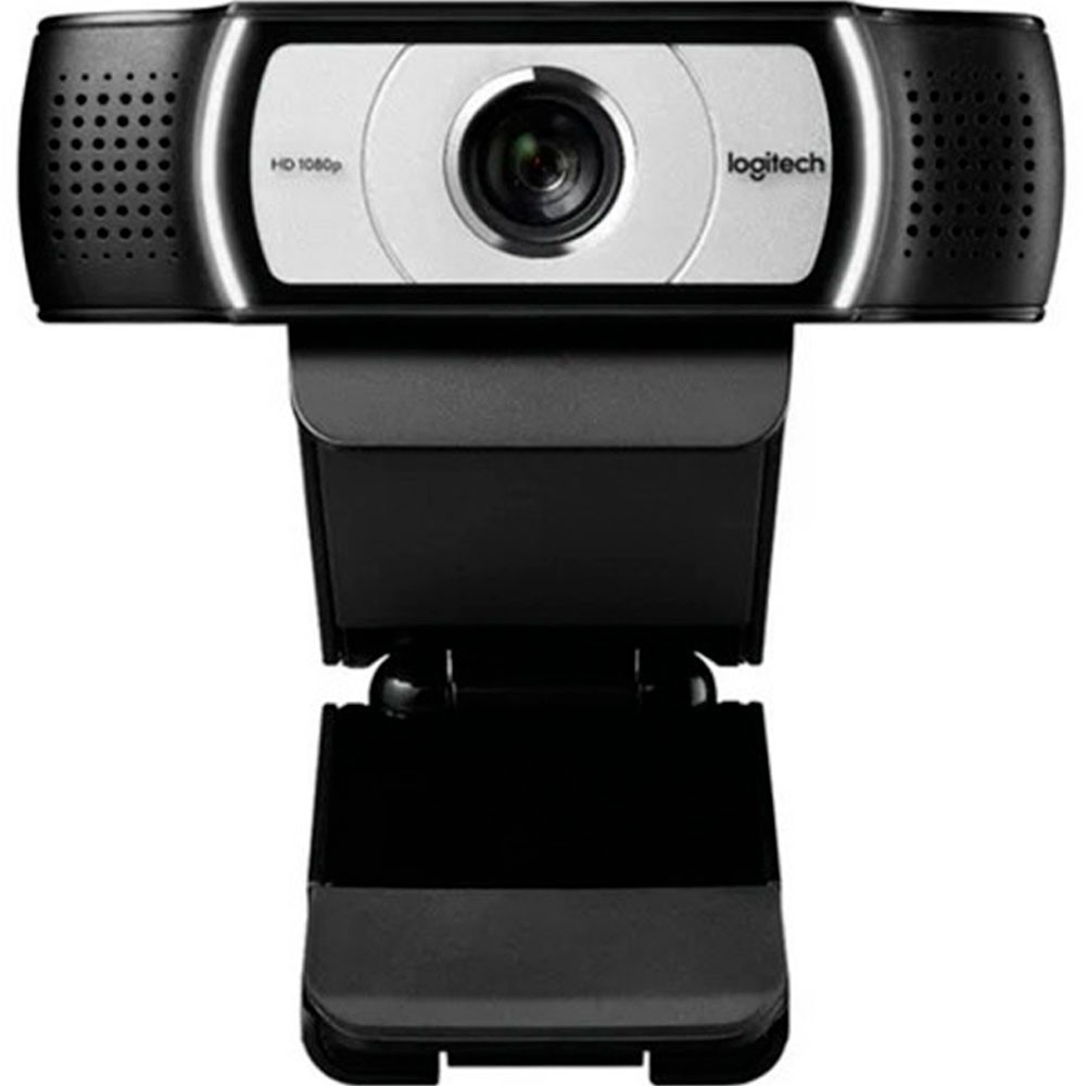 CAMARA WEB C930e BUSINESS Logitech Corporativo USB Full HD 1080 Zoom 4X Compatible Win-Mac Micrófono Autoenfoque Tecnología RightLight Garantía 3Años-NEGRO