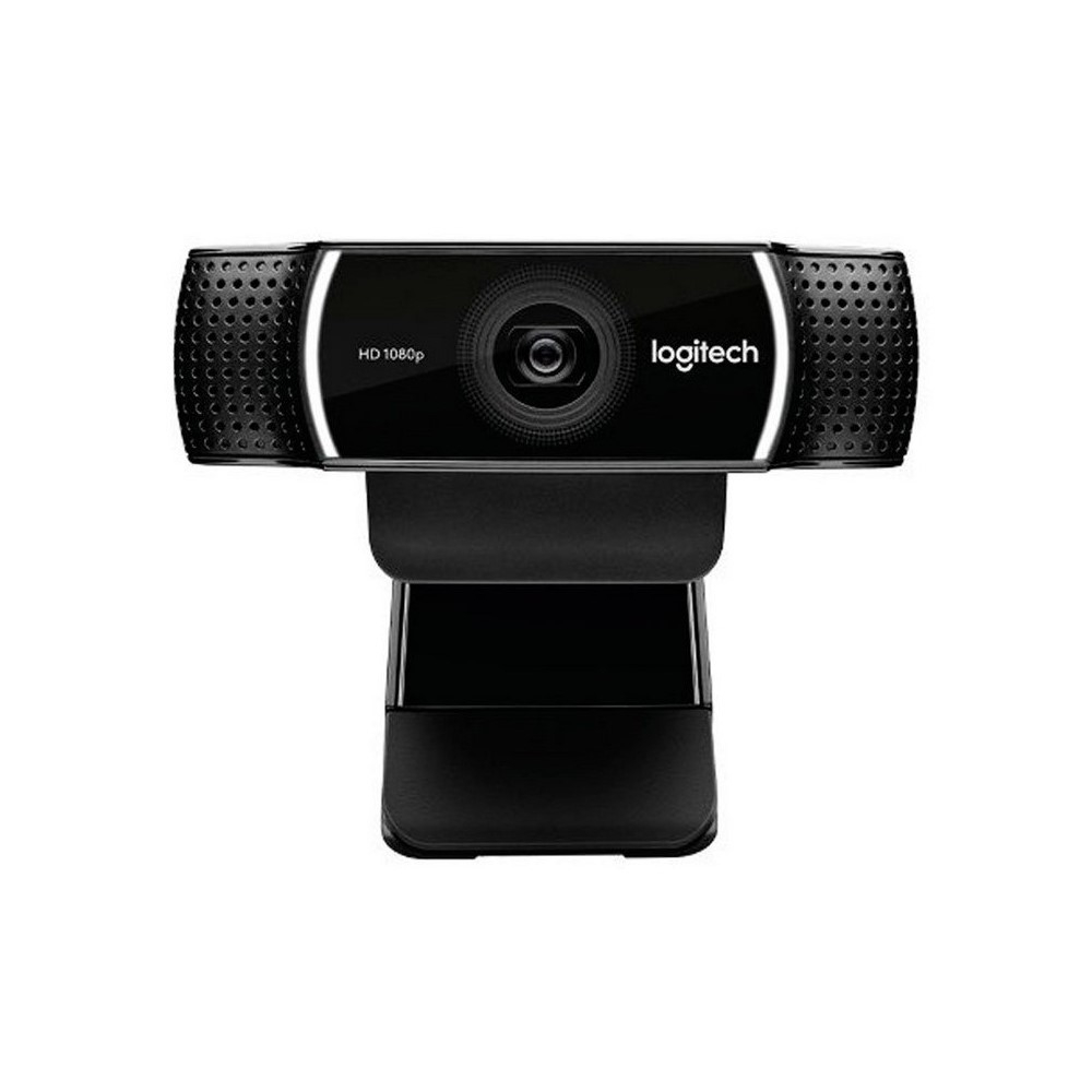 CAMARA WEB C922 PRO STREAM Logitech Gaming USB FULL HD 1080 Compatible Win-Mac 2 Micrófonos Incorporado Audio Estéreo Garantía 2Años-NEGRO - Image 2