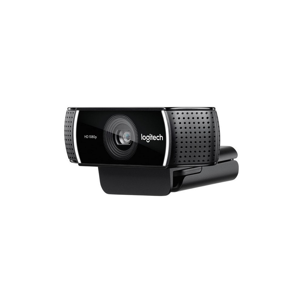 CAMARA WEB C922 PRO STREAM Logitech Gaming USB FULL HD 1080 Compatible Win-Mac 2 Micrófonos Incorporado Audio Estéreo Garantía 2Años-NEGRO - Image 3