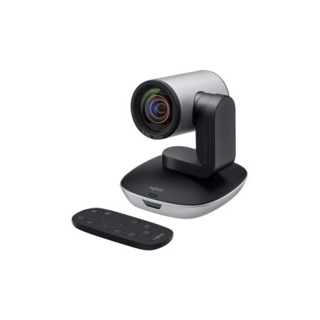 CAMARA PTZ PRO 2 Logitech Corporativo HD 1080 Zoom 10X USB 3.0 Compatible Win-Mac Panorámica, Inclinación y Zoom Robotizados Control Remoto Garantía 2Años-NEGRO