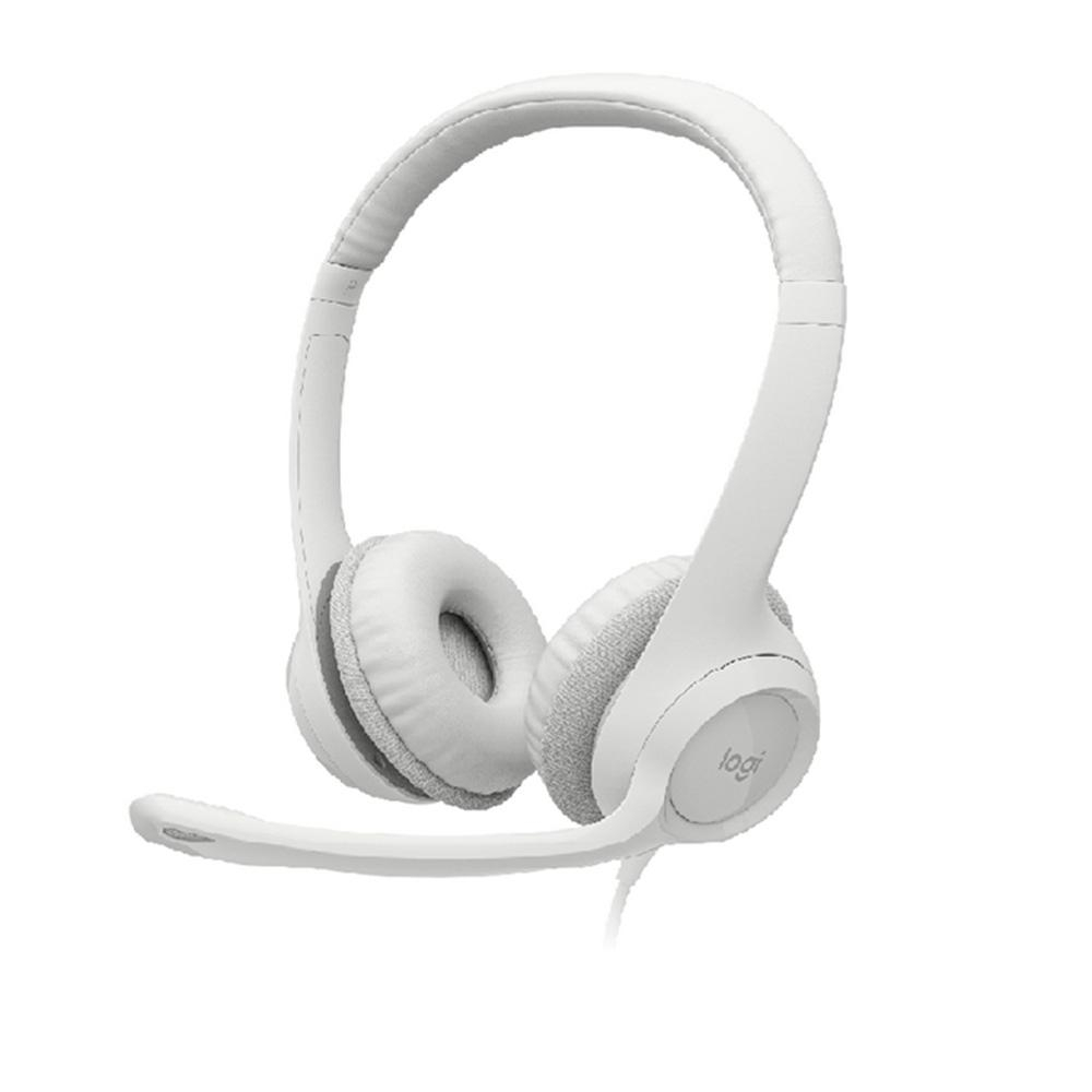 Diadema Logitech H390 USB color blanco - Image 2