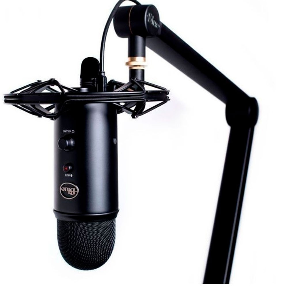 Microfono logitech tipo streaming profesional Yeticaster Negro - Image 2