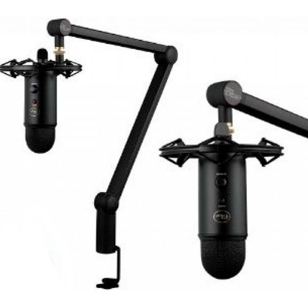 Microfono logitech tipo streaming profesional Yeticaster Negro - Image 3