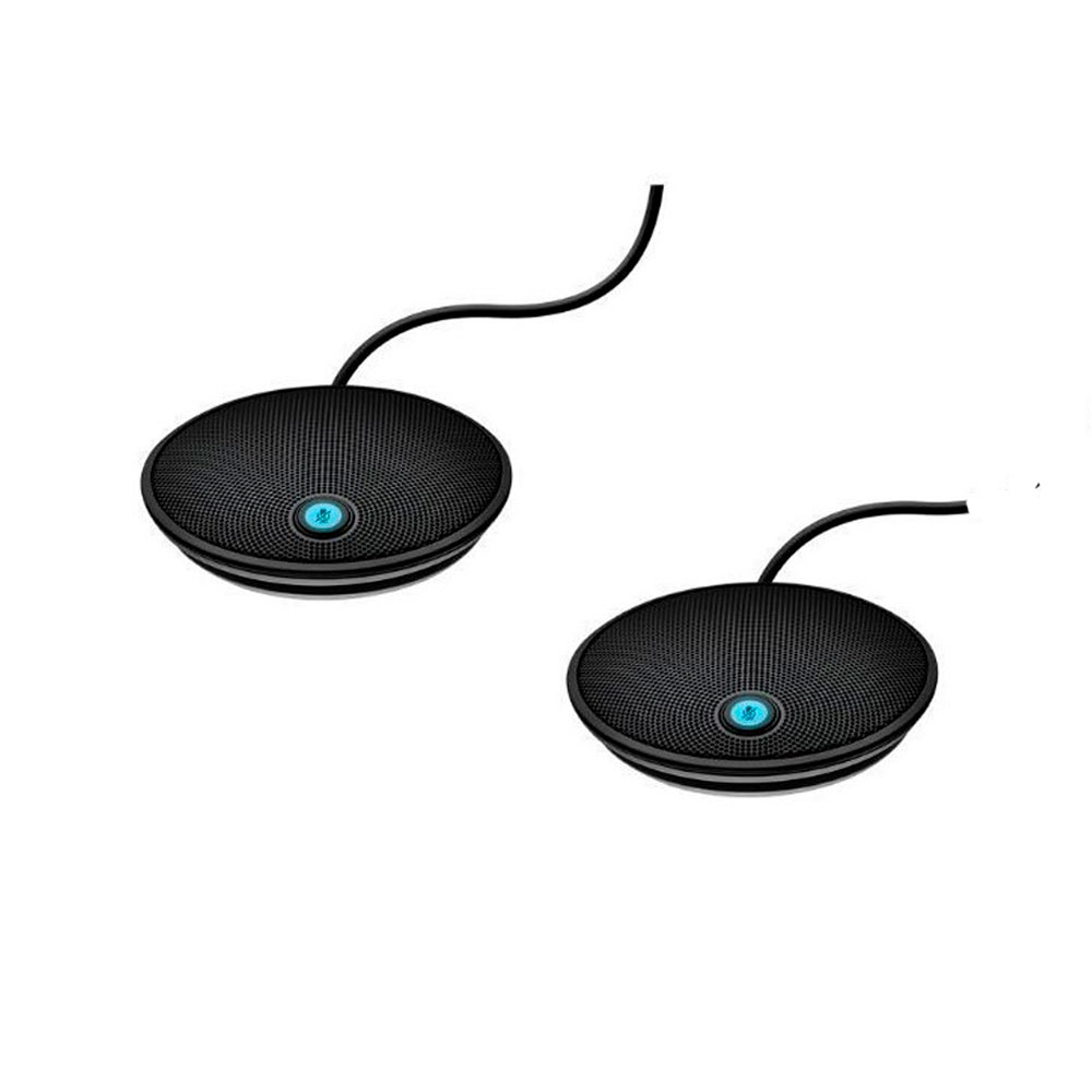 MICROFONOS DE EXPANSIÓN Logitech Corporativo Para Conference Group X2 Control Mute Indicador Luminoso Garantía 2Años-NEGRO - Image 3