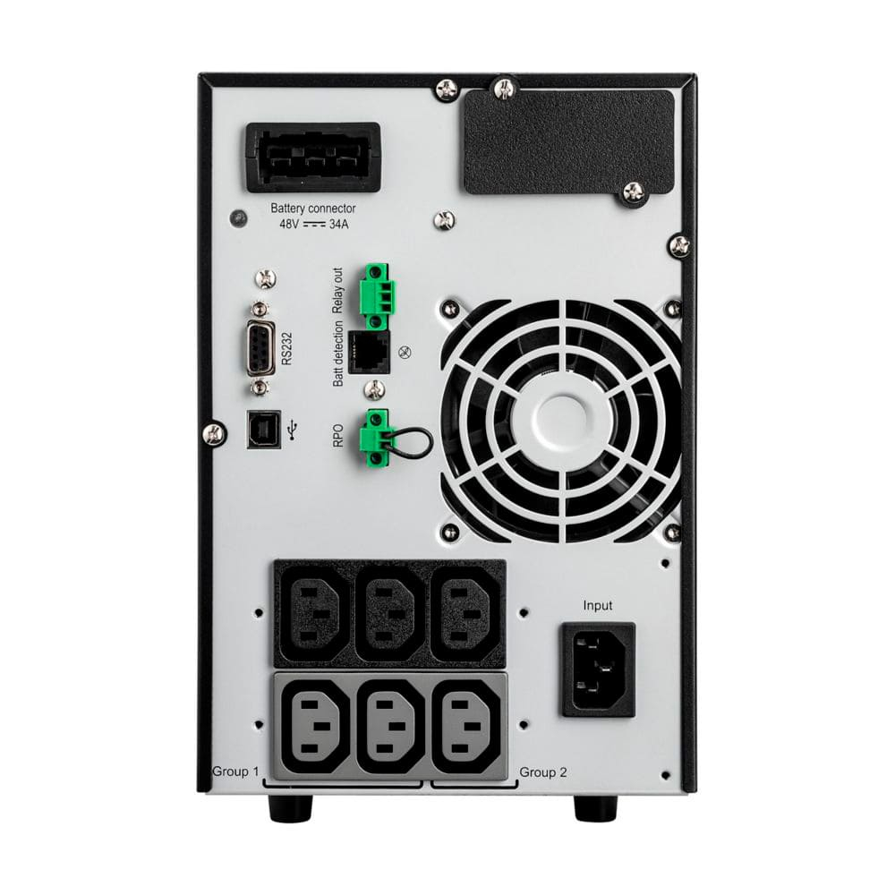 SAI de doble conversión en línea Eaton 9SX de 1500 VA, 1350 W y 120 V, 6 tomas NEMA 5-15R, opción de tarjeta de red cibersegura, autonomía extendida, torre - Image 3