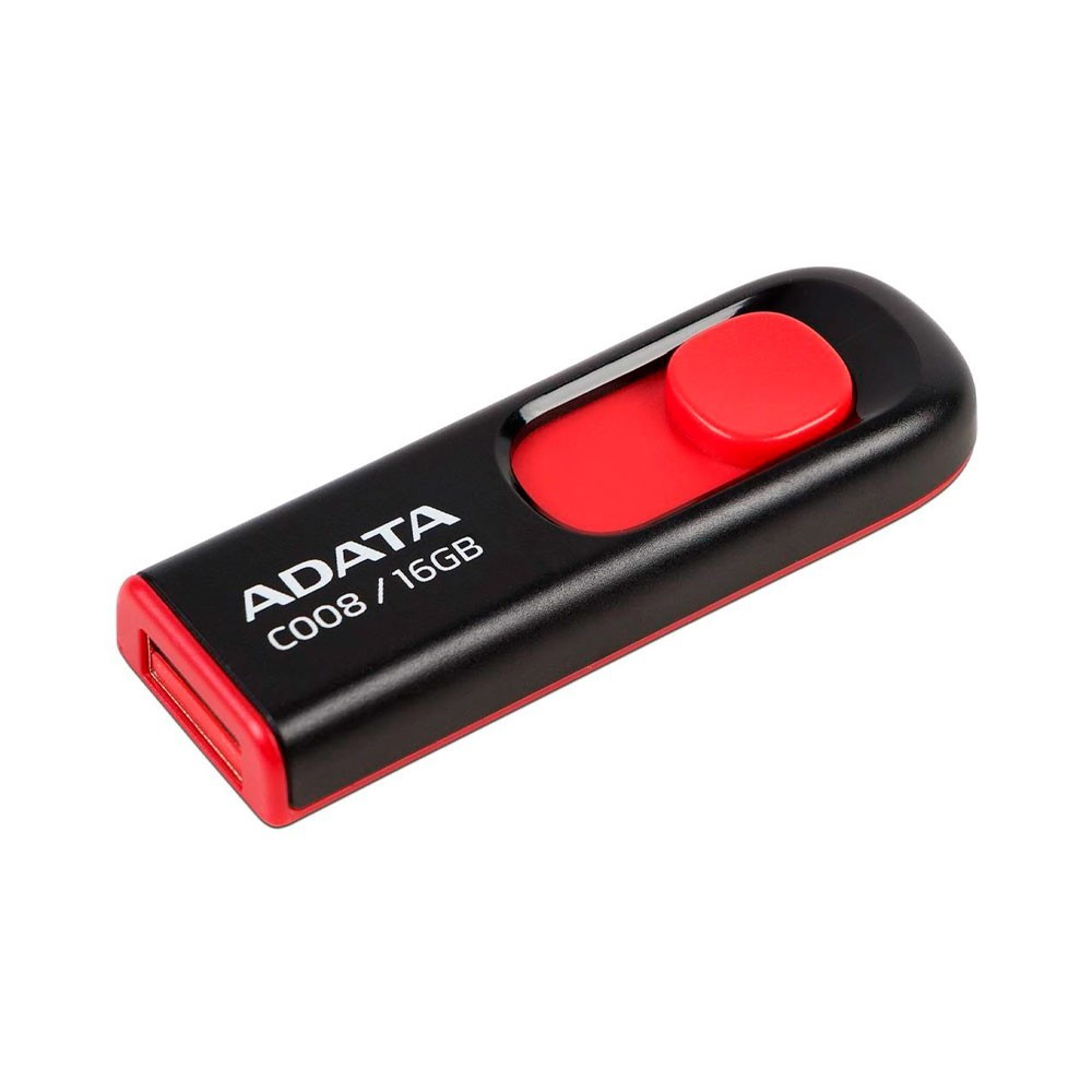 Memoria USB adata 2.0 C008 Retráctil 32GB, Negra - Image 2