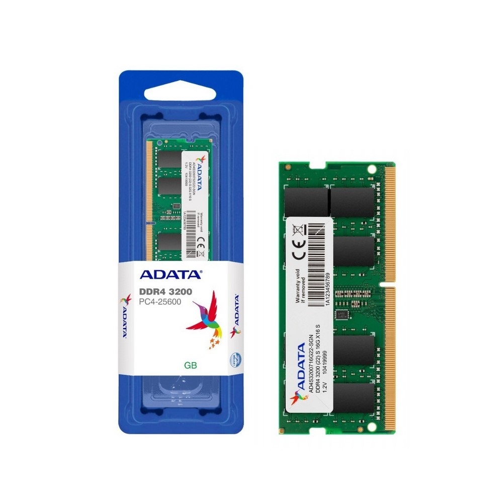 MEMORIA ADATA RAM PORTATIL DDR4 16GB BUS 3200 - Image 2