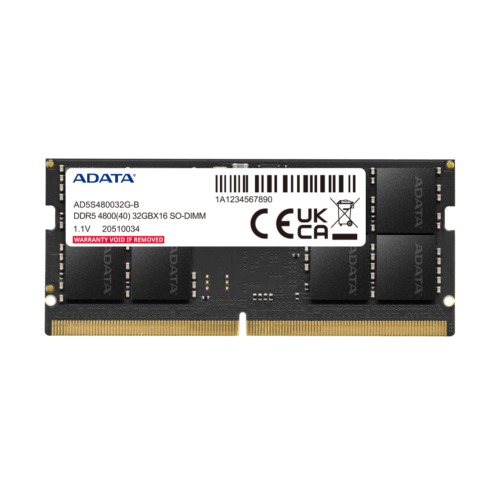 MEMORIA ADATA RAM PORTATIL DDR5 32GB BUS 4800