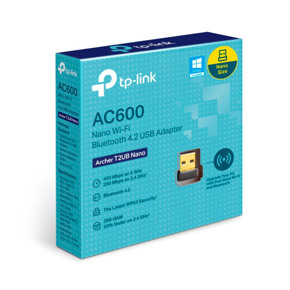 Adaptador TPLINK USB AC600 Nano Wi-Fi Bluetooth 4.2 - Image 2