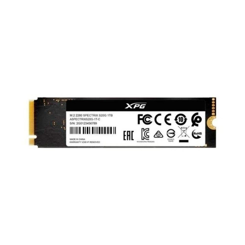 Unidad de estado sólido (SSD) gamer XPG SPECTRIX S20G RGB / PCIe GEN3X4 M.2 2280 / 1TB / RGB - Image 4