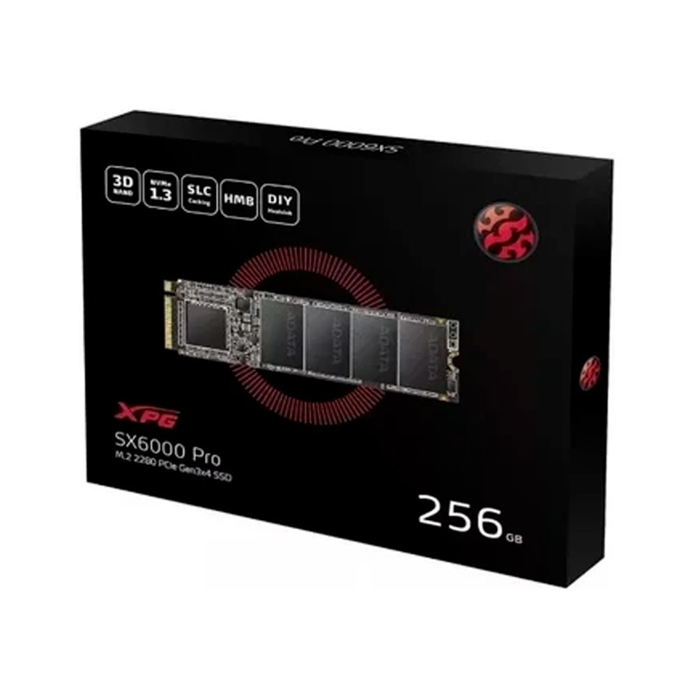 Disco sólido SSD interno XPG SX6000 Pro ASX6000PNP-256GT-C 256GB