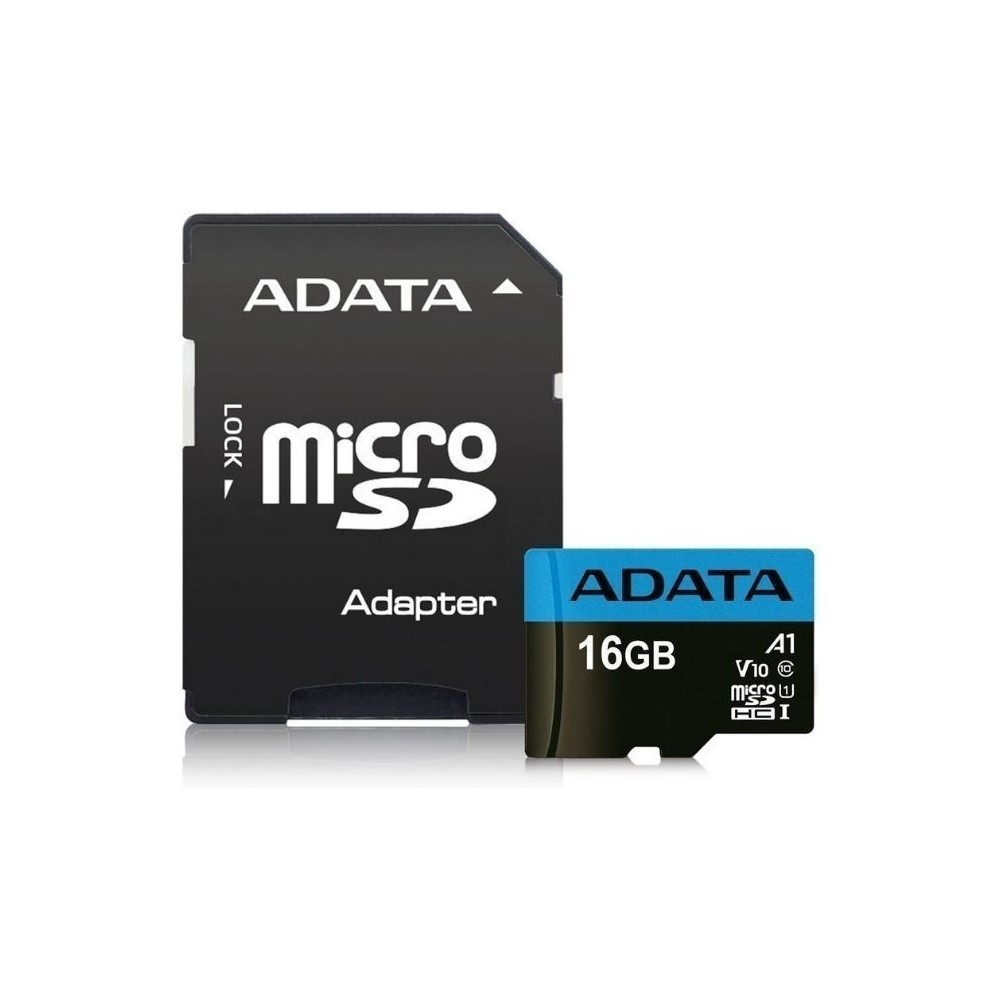 ADATA MEMORIA MICRO SD CON ADAPTADOR SD CLASS 10 A1 16GB - Image 2