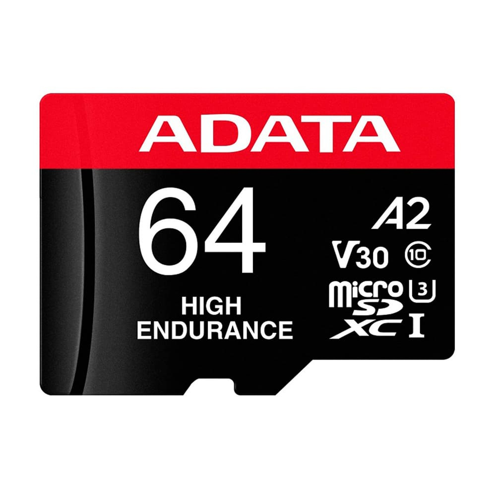Micro SD ADATA 64GB Clase 10 Alta Resistencia + Adaptador - Image 2